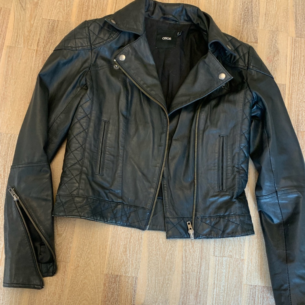 ASOS Black Leather Jacket